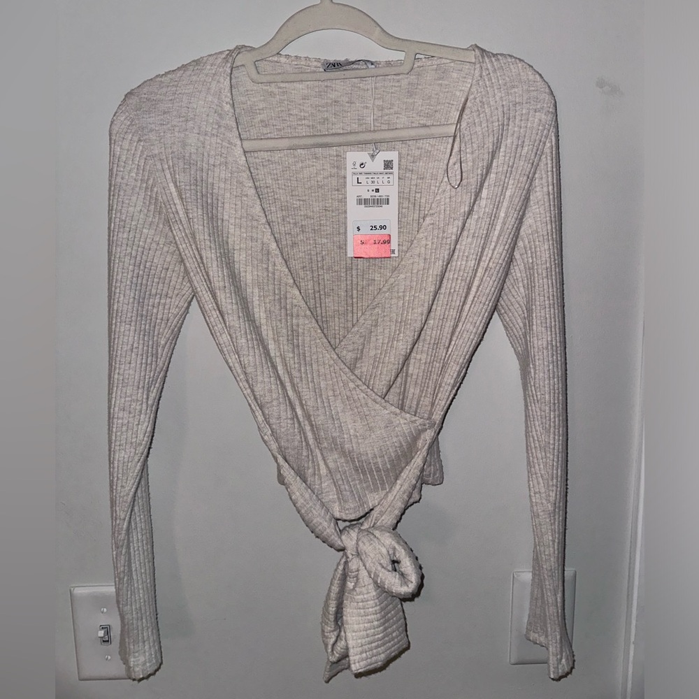 Zara long sleeve top